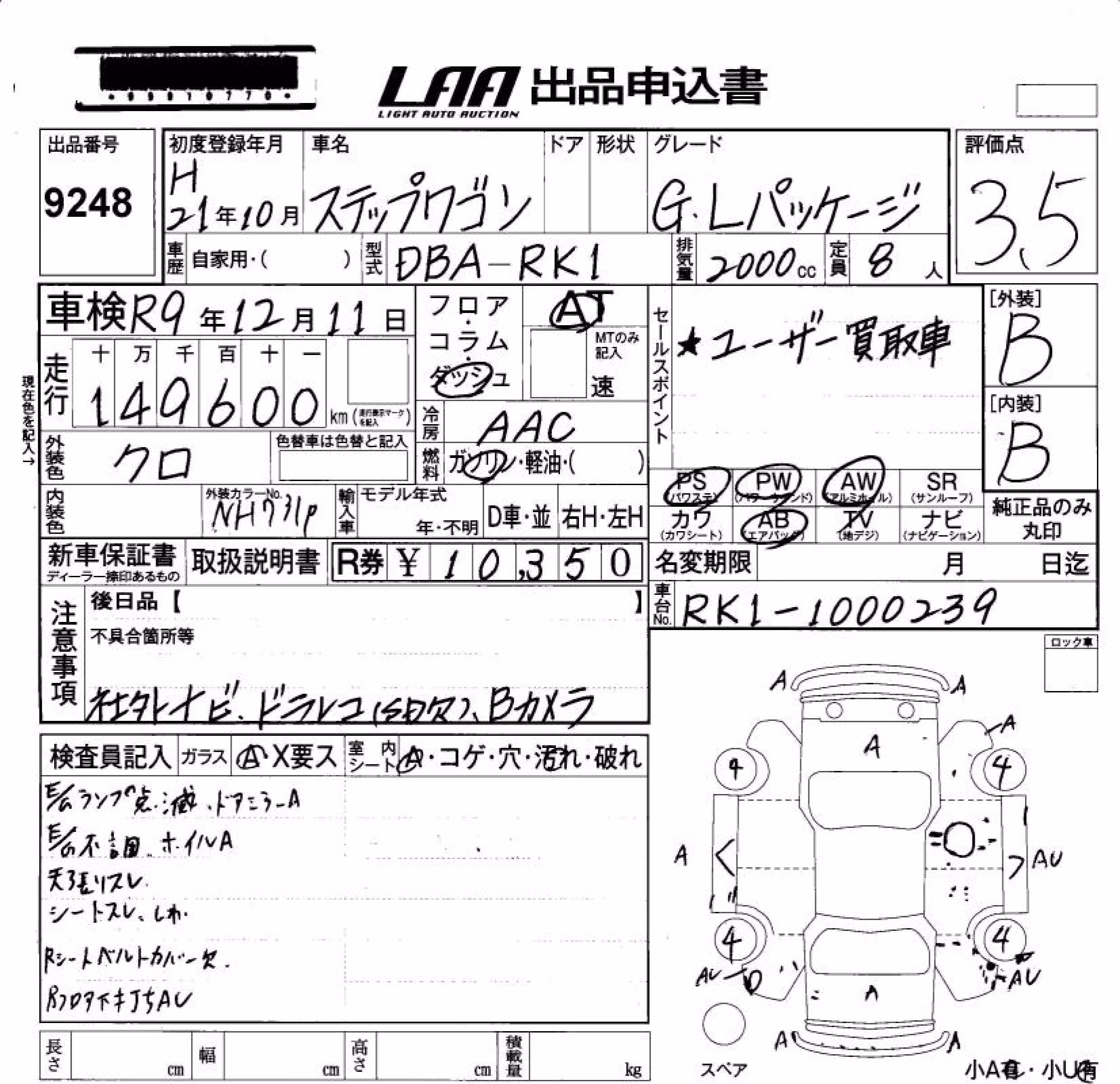 HONDA STEPWGN