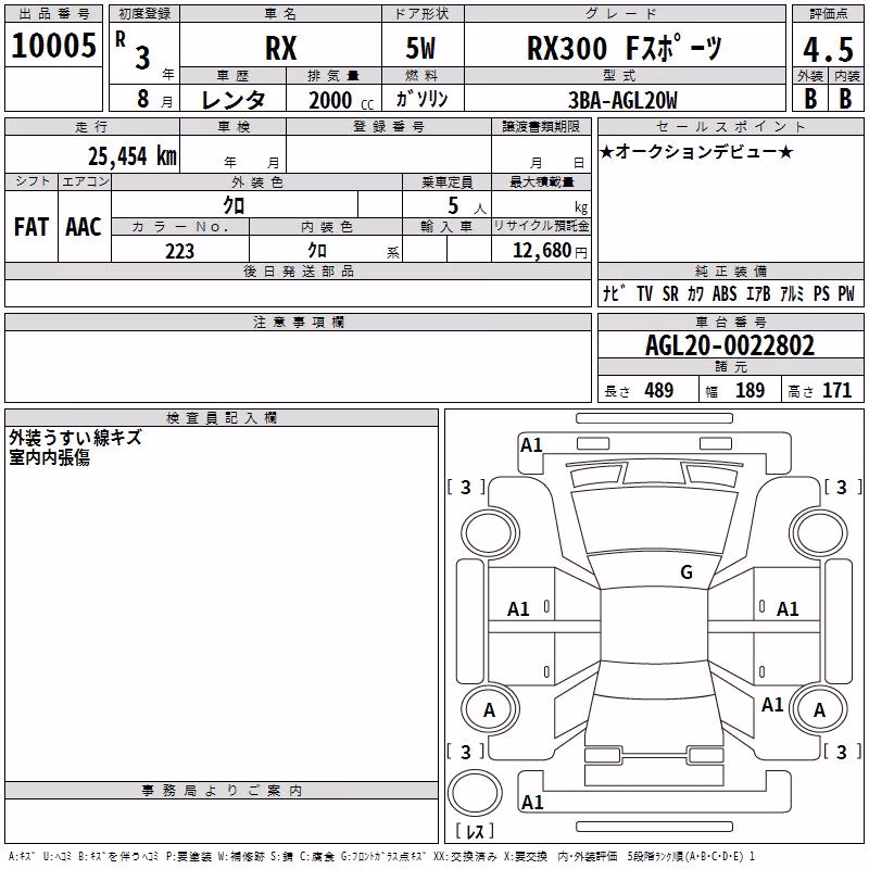 LEXUS RX300