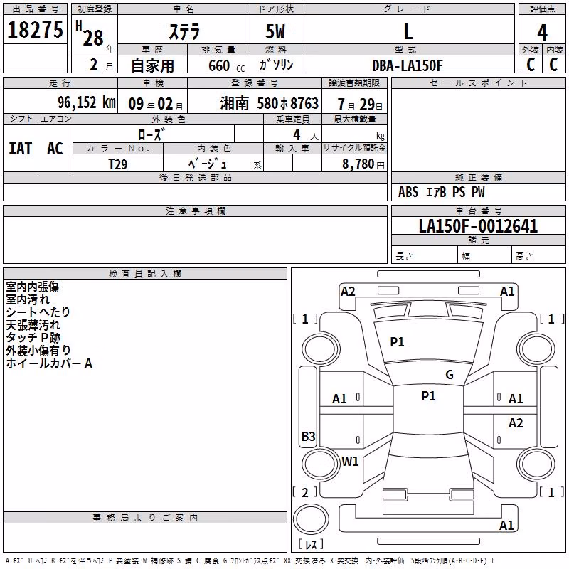 SUBARU STELLA