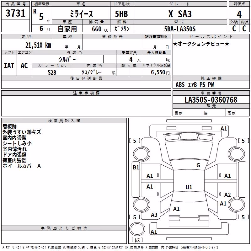 DAIHATSU MIRA E:S