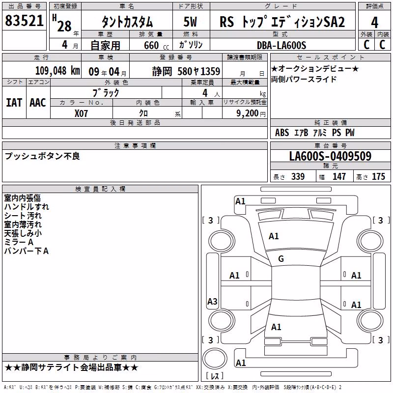 DAIHATSU TANTO