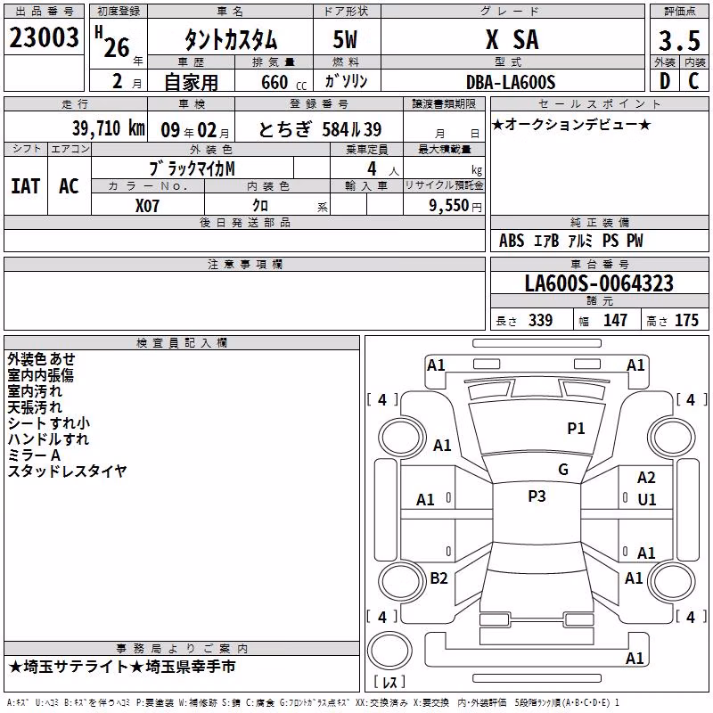 DAIHATSU TANTO