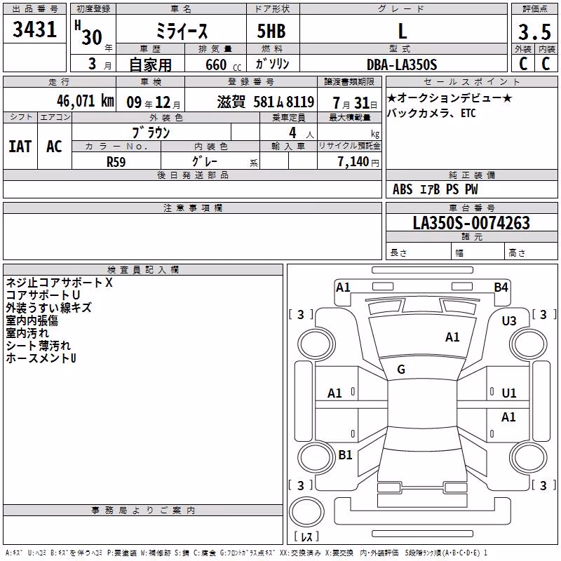 DAIHATSU MIRA E:S