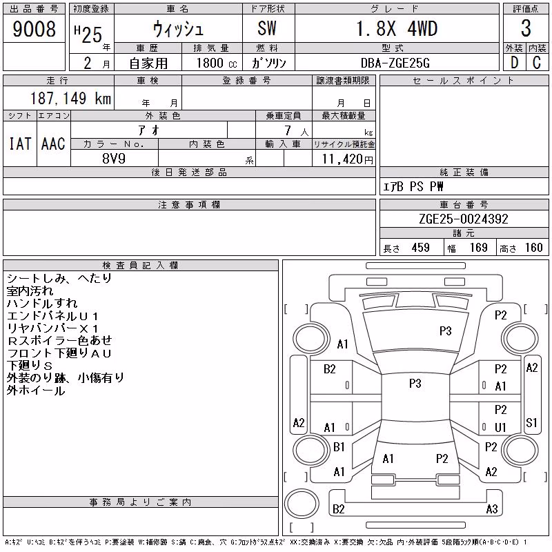 TOYOTA WISH