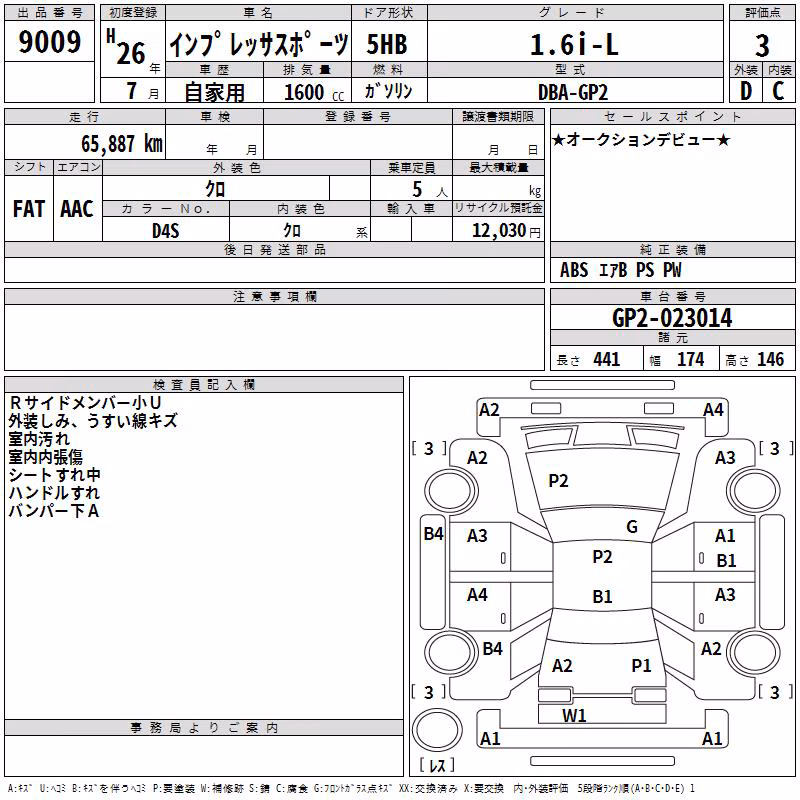 SUBARU IMPREZA