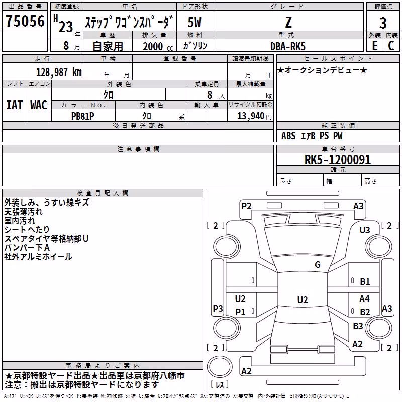 HONDA STEPWGN