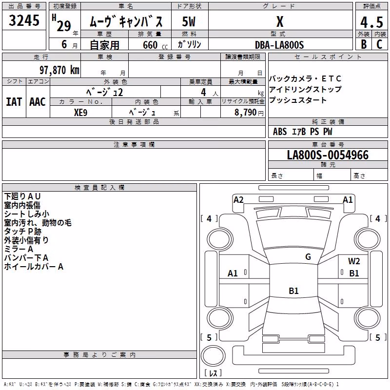 DAIHATSU MOVE CANBUS