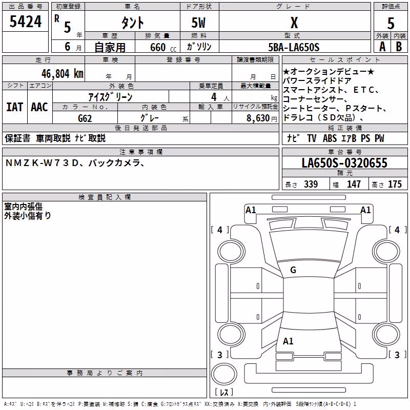 DAIHATSU TANTO
