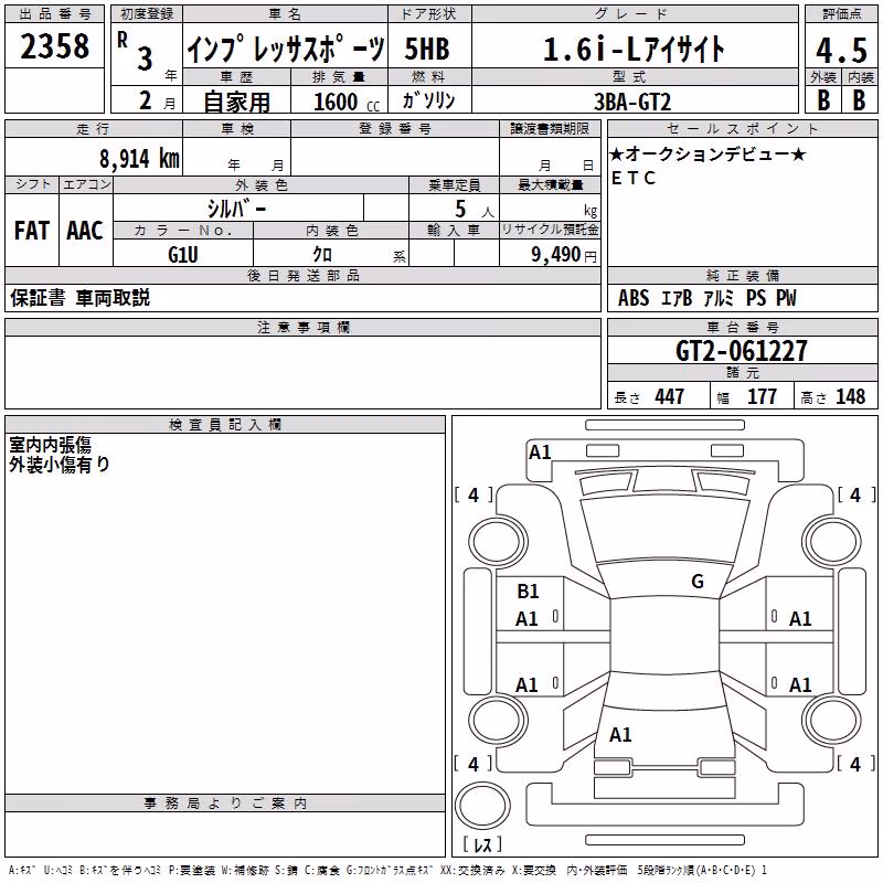 SUBARU IMPREZA