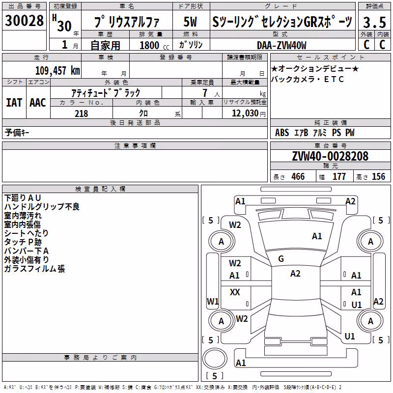 TOYOTA PRIUS ALPHA