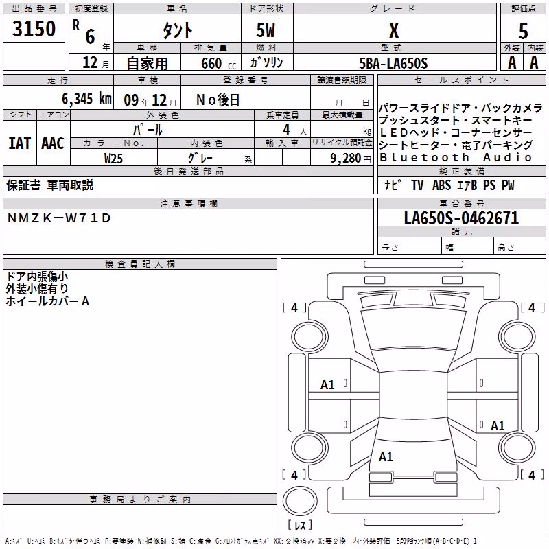 DAIHATSU TANTO