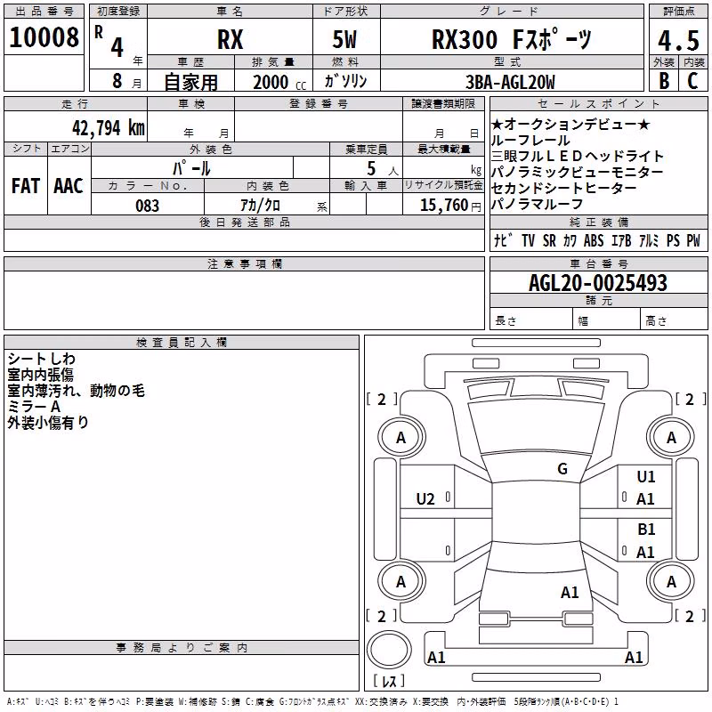 LEXUS RX300