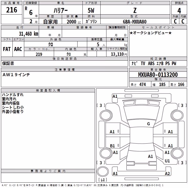 TOYOTA HARRIER