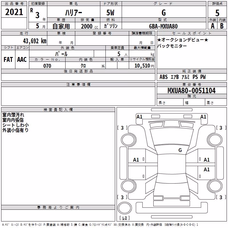 TOYOTA HARRIER