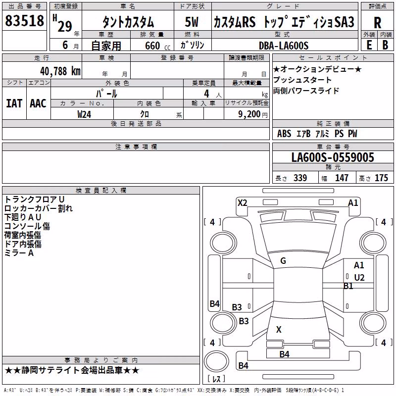 DAIHATSU TANTO
