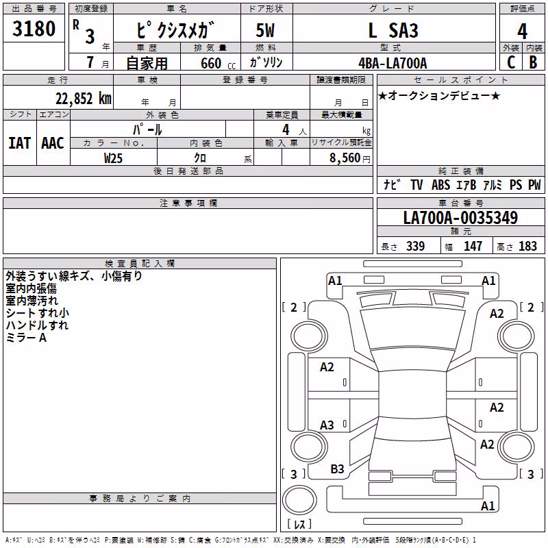 TOYOTA PIXIS MEGA