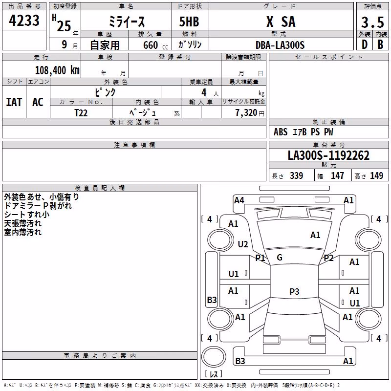 DAIHATSU MIRA E:S