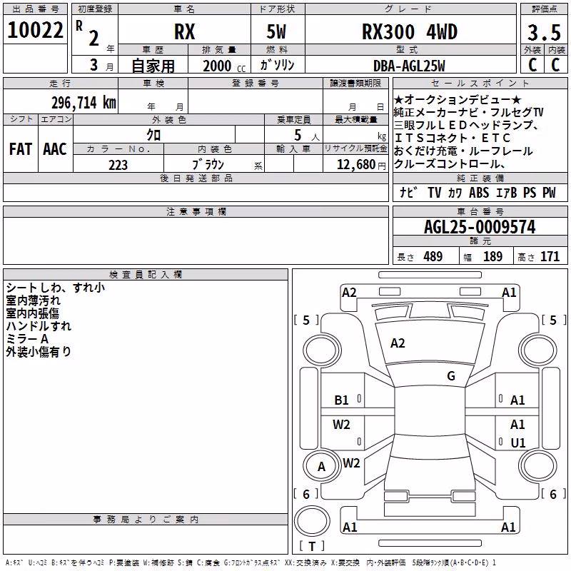 LEXUS RX300