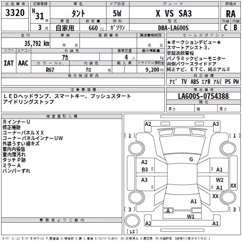 DAIHATSU TANTO