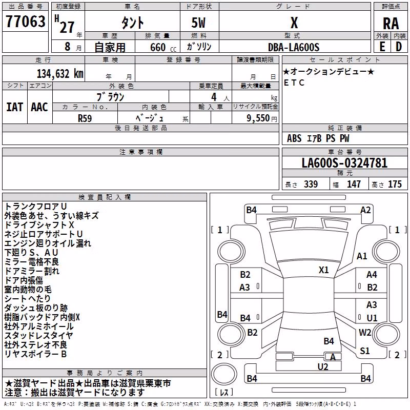 DAIHATSU TANTO