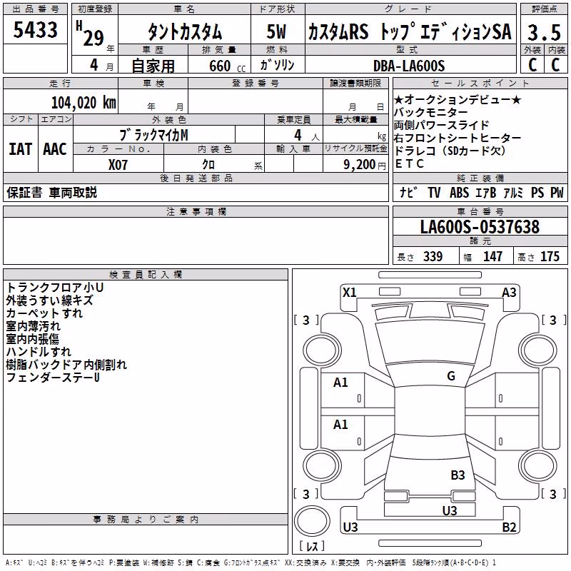 DAIHATSU TANTO
