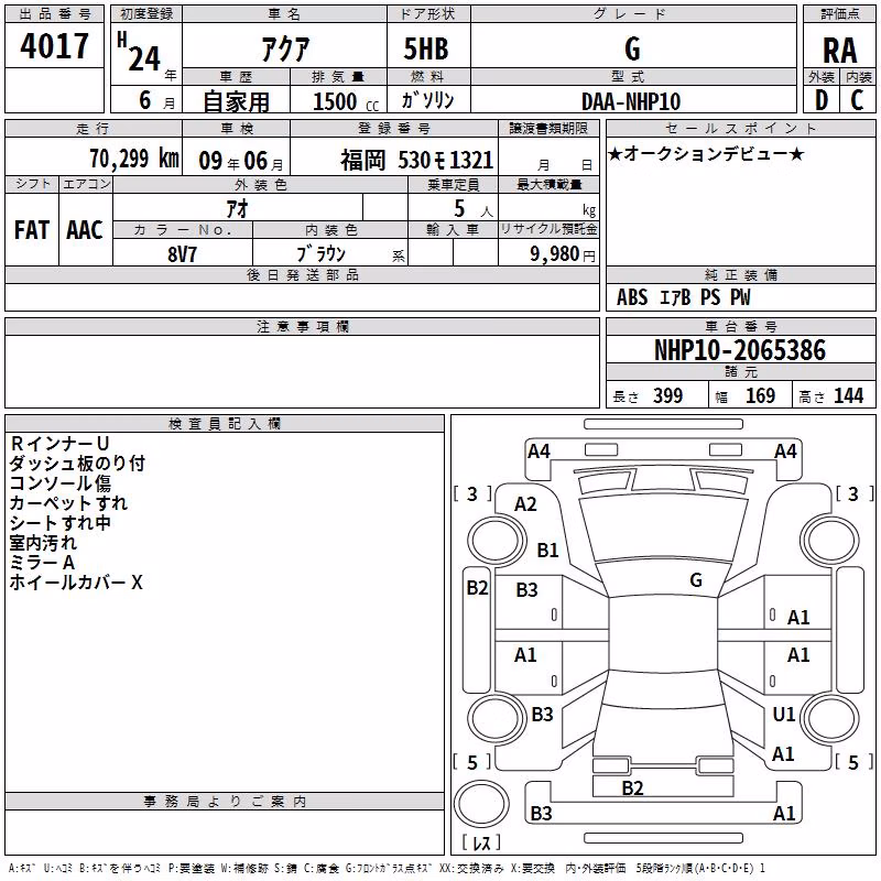 TOYOTA AQUA