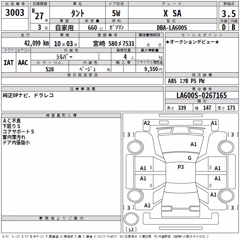 DAIHATSU TANTO