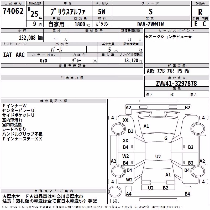 TOYOTA PRIUS ALPHA