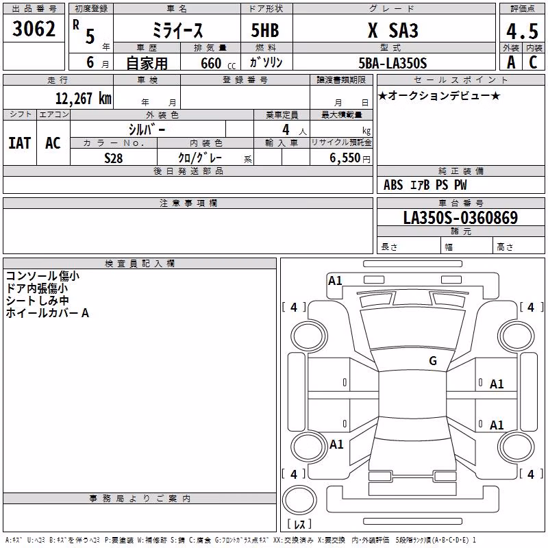 DAIHATSU MIRA E:S