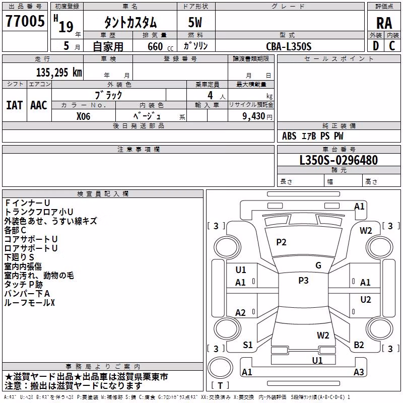 DAIHATSU TANTO