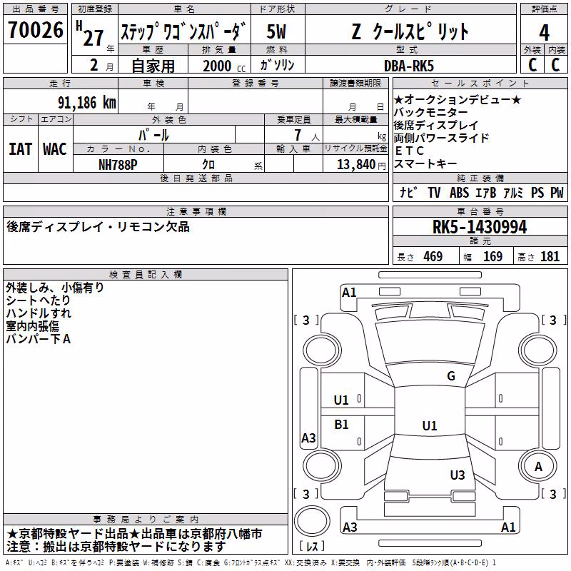 HONDA STEPWGN