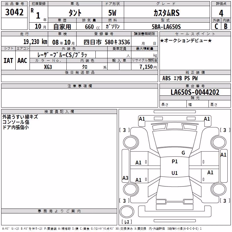 DAIHATSU TANTO
