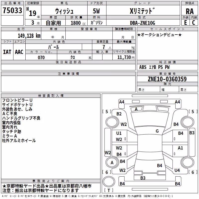 TOYOTA WISH