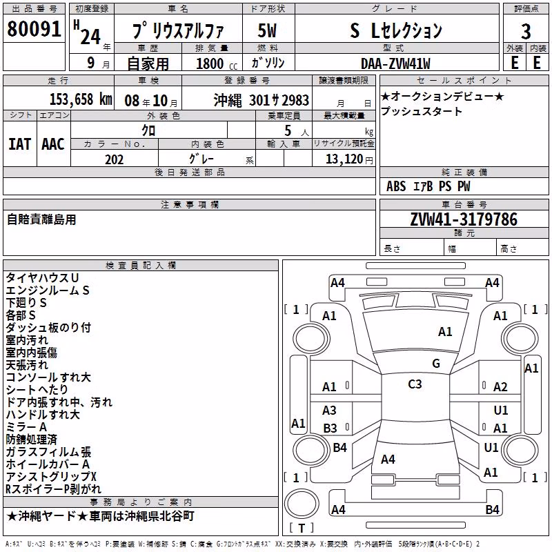 TOYOTA PRIUS ALPHA