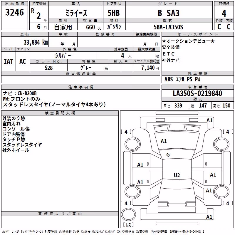 DAIHATSU MIRA E:S