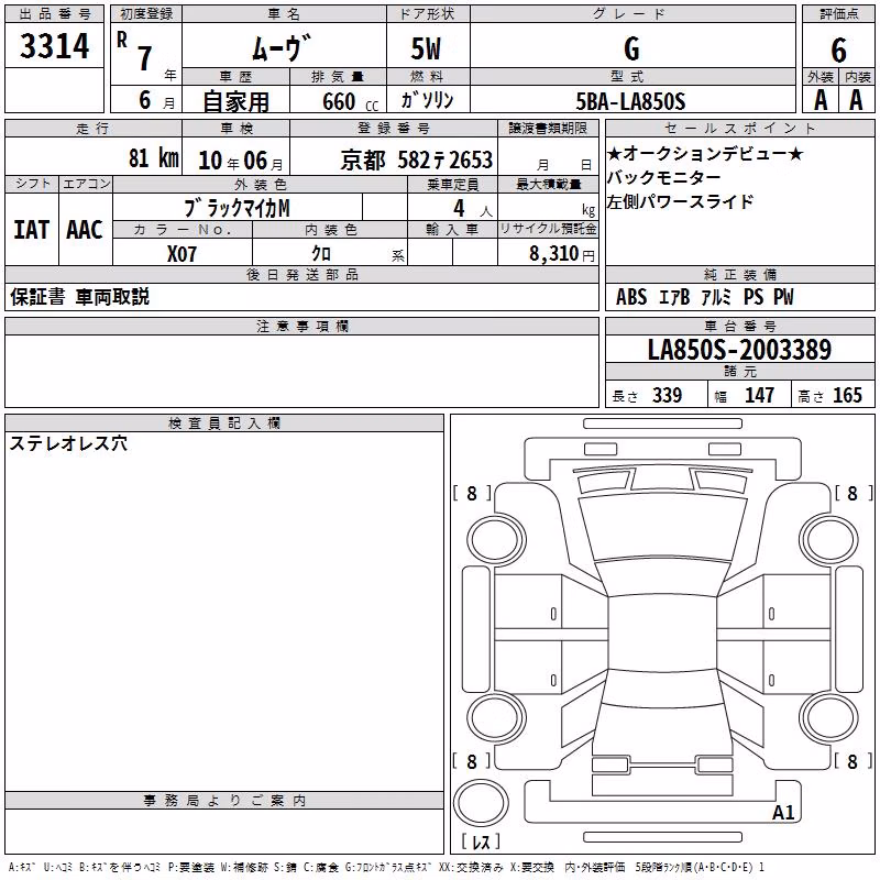 DAIHATSU MOVE