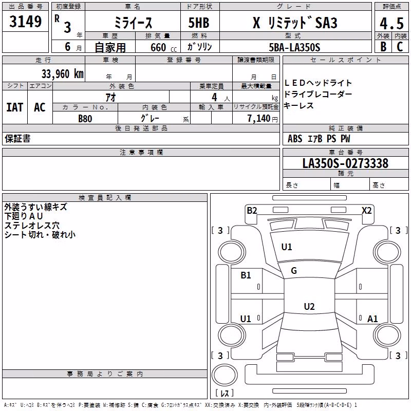 DAIHATSU MIRA E:S