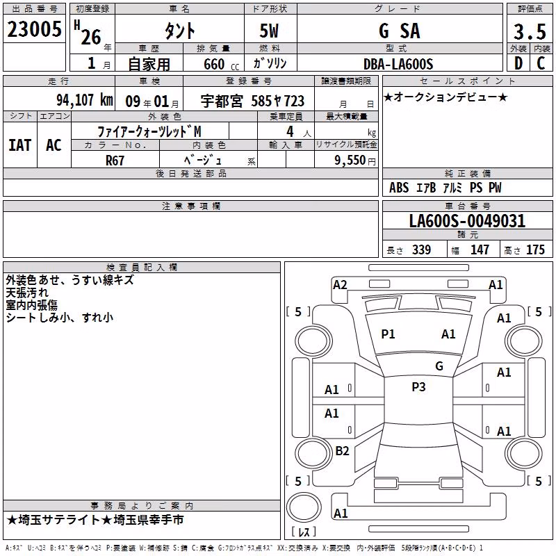 DAIHATSU TANTO