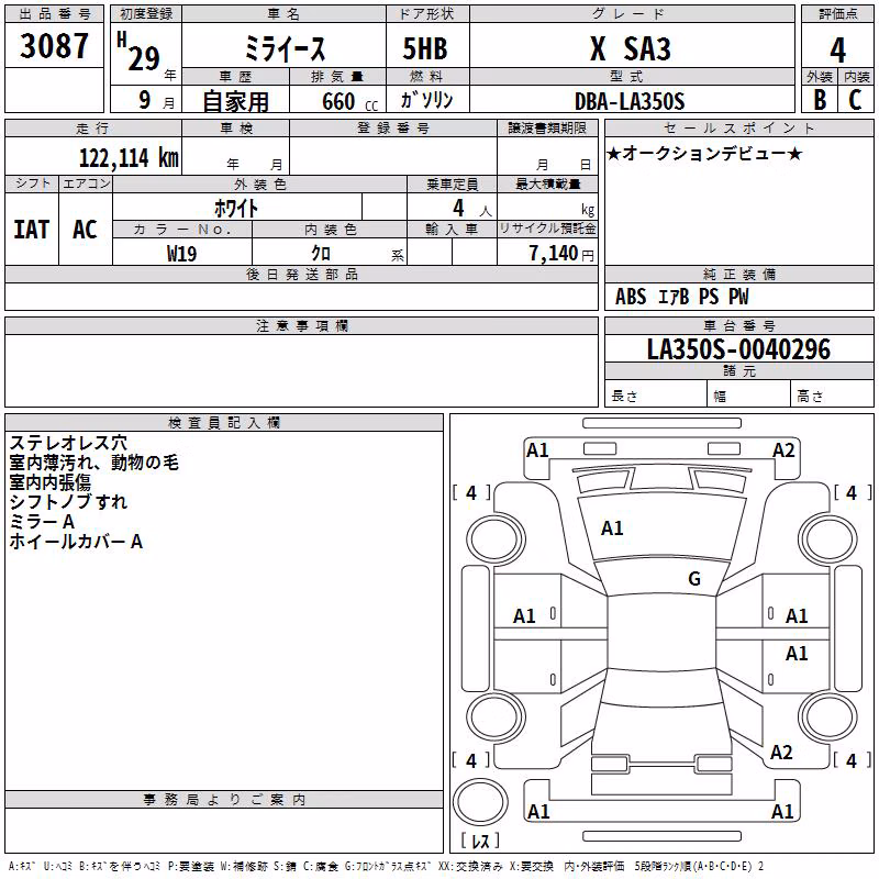 DAIHATSU MIRA E:S