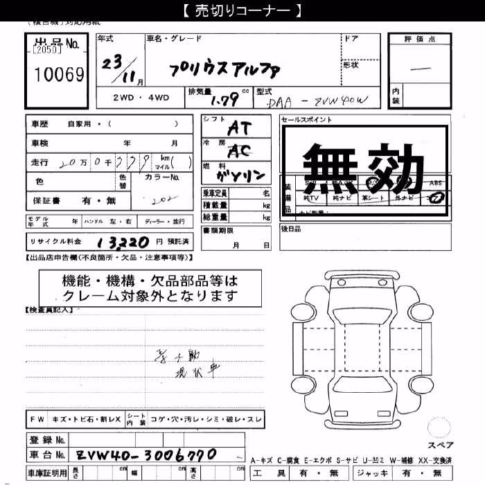 TOYOTA PRIUS ALPHA
