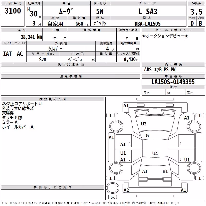 DAIHATSU MOVE
