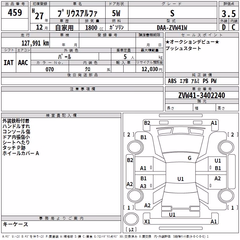 TOYOTA PRIUS ALPHA