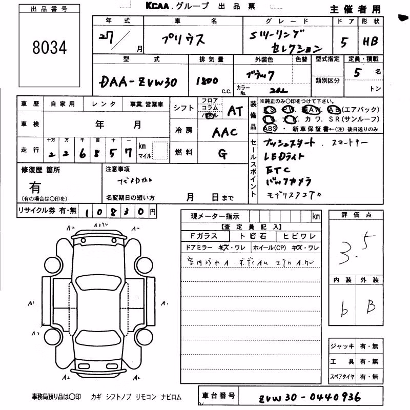 TOYOTA PRIUS