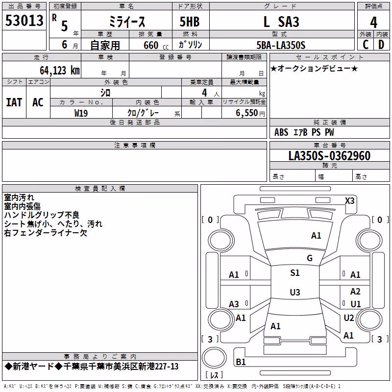 DAIHATSU MIRA E:S