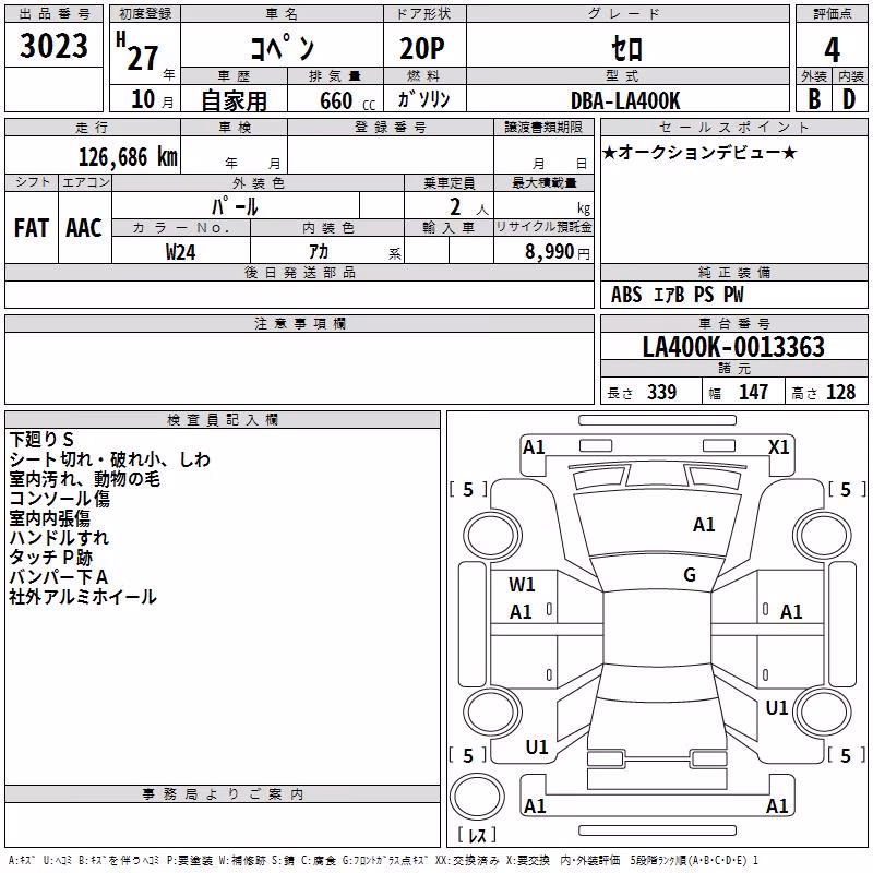 DAIHATSU COPEN