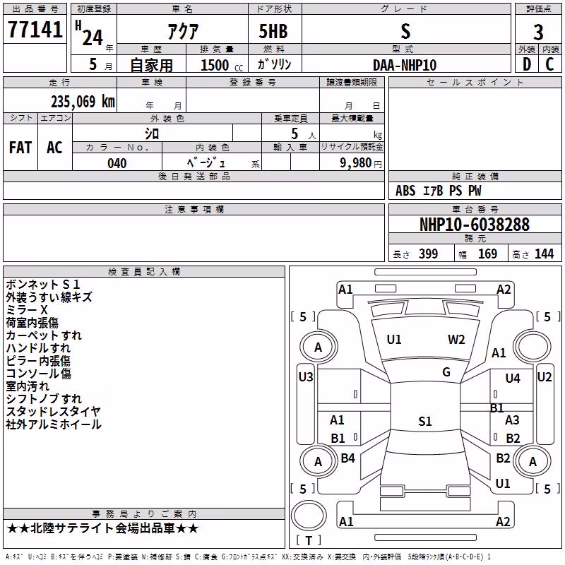 TOYOTA AQUA