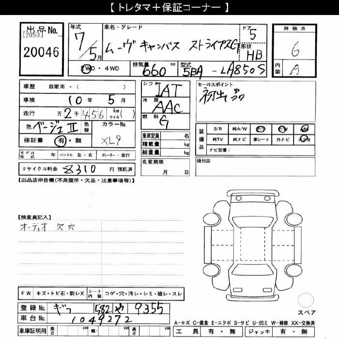 DAIHATSU MOVE CANBUS