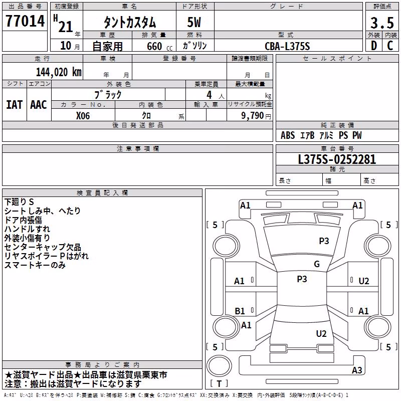 DAIHATSU TANTO