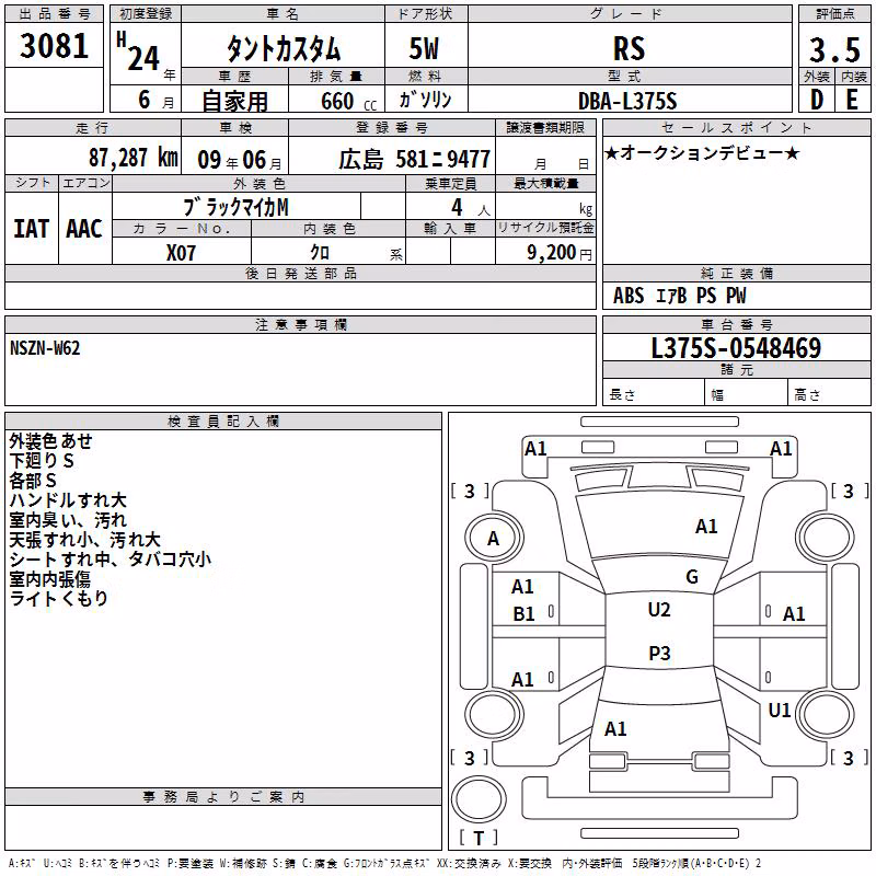 DAIHATSU TANTO