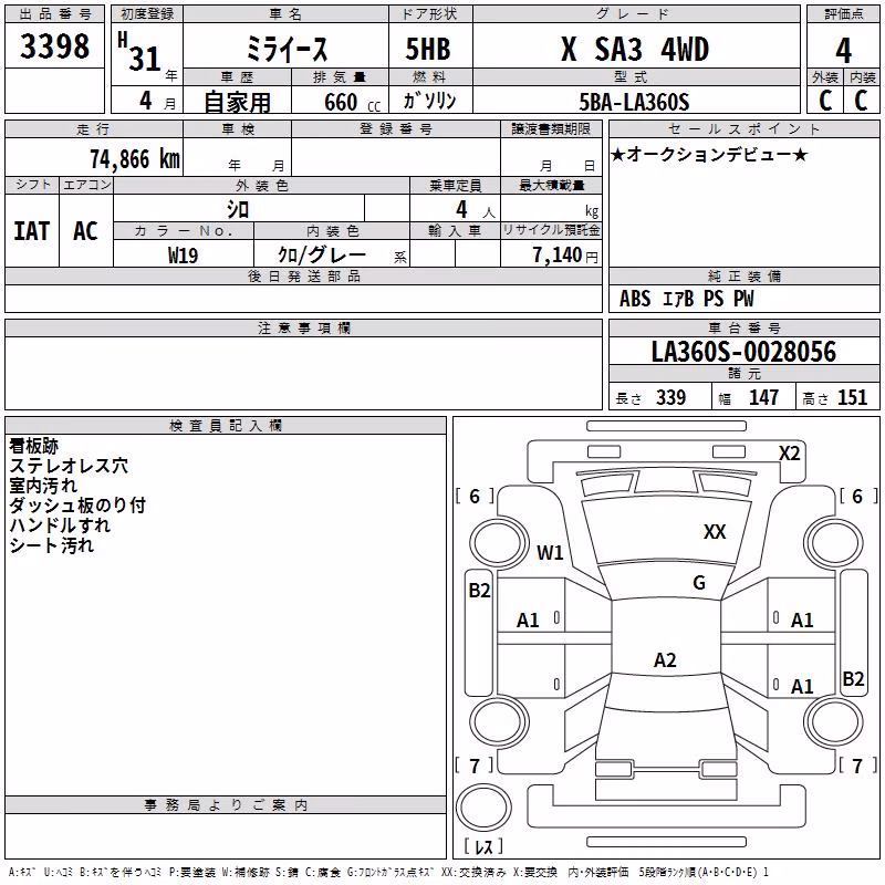 DAIHATSU MIRA E:S